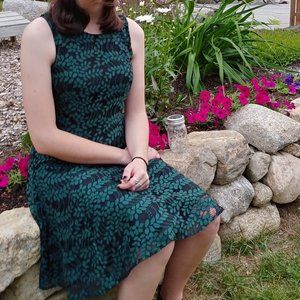 Tommy Hilfiger Sleeveless Lace Cocktail Dress